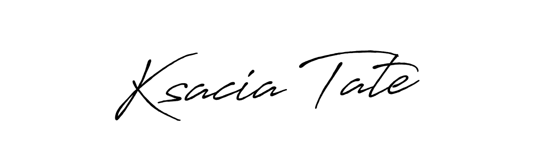 Similarly Antro_Vectra_Bolder is the best handwritten signature design. Signature creator online .You can use it as an online autograph creator for name Ksacia Tate. Ksacia Tate signature style 7 images and pictures png