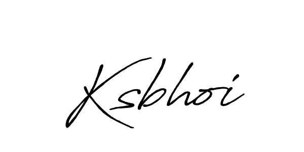 How to make Ksbhoi signature? Antro_Vectra_Bolder is a professional autograph style. Create handwritten signature for Ksbhoi name. Ksbhoi signature style 7 images and pictures png