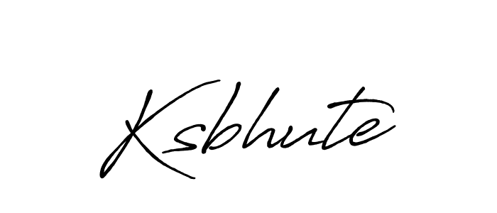 The best way (Antro_Vectra_Bolder) to make a short signature is to pick only two or three words in your name. The name Ksbhute include a total of six letters. For converting this name. Ksbhute signature style 7 images and pictures png