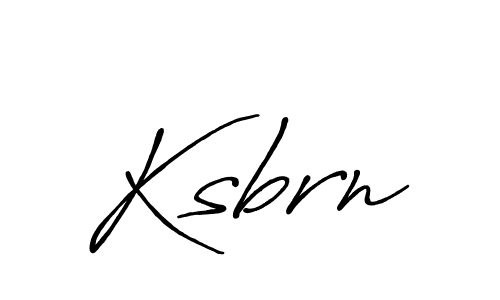 The best way (Antro_Vectra_Bolder) to make a short signature is to pick only two or three words in your name. The name Ksbrn include a total of six letters. For converting this name. Ksbrn signature style 7 images and pictures png