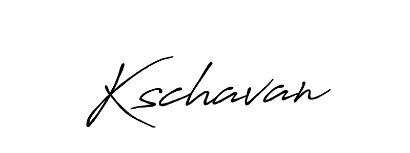 How to make Kschavan signature? Antro_Vectra_Bolder is a professional autograph style. Create handwritten signature for Kschavan name. Kschavan signature style 7 images and pictures png