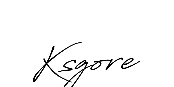 Make a beautiful signature design for name Ksgore. Use this online signature maker to create a handwritten signature for free. Ksgore signature style 7 images and pictures png