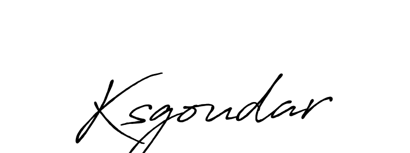 The best way (Antro_Vectra_Bolder) to make a short signature is to pick only two or three words in your name. The name Ksgoudar include a total of six letters. For converting this name. Ksgoudar signature style 7 images and pictures png