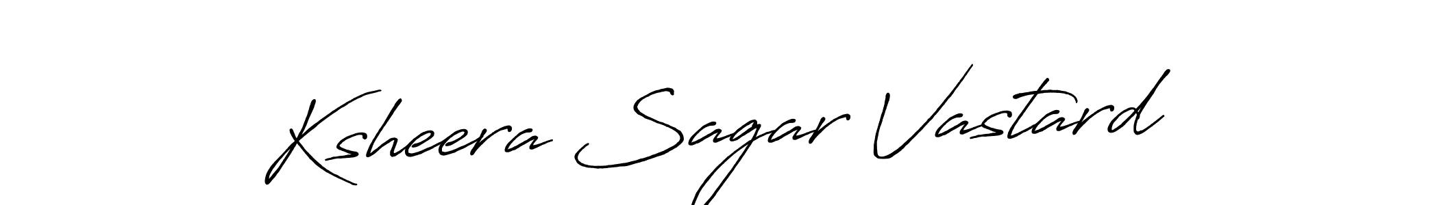 Also You can easily find your signature by using the search form. We will create Ksheera Sagar Vastard name handwritten signature images for you free of cost using Antro_Vectra_Bolder sign style. Ksheera Sagar Vastard signature style 7 images and pictures png