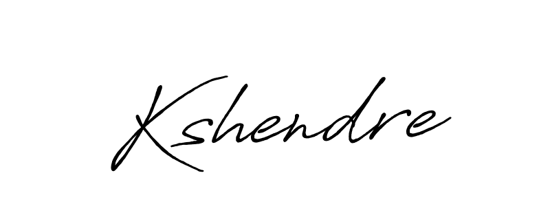 Use a signature maker to create a handwritten signature online. With this signature software, you can design (Antro_Vectra_Bolder) your own signature for name Kshendre. Kshendre signature style 7 images and pictures png