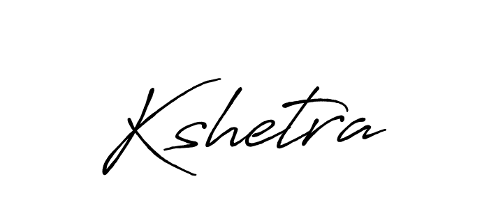 Create a beautiful signature design for name Kshetra. With this signature (Antro_Vectra_Bolder) fonts, you can make a handwritten signature for free. Kshetra signature style 7 images and pictures png