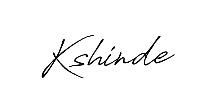 How to make Kshinde signature? Antro_Vectra_Bolder is a professional autograph style. Create handwritten signature for Kshinde name. Kshinde signature style 7 images and pictures png