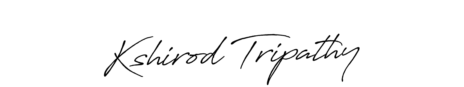 How to make Kshirod Tripathy name signature. Use Antro_Vectra_Bolder style for creating short signs online. This is the latest handwritten sign. Kshirod Tripathy signature style 7 images and pictures png