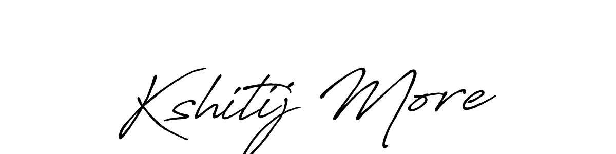 Similarly Antro_Vectra_Bolder is the best handwritten signature design. Signature creator online .You can use it as an online autograph creator for name Kshitij More. Kshitij More signature style 7 images and pictures png