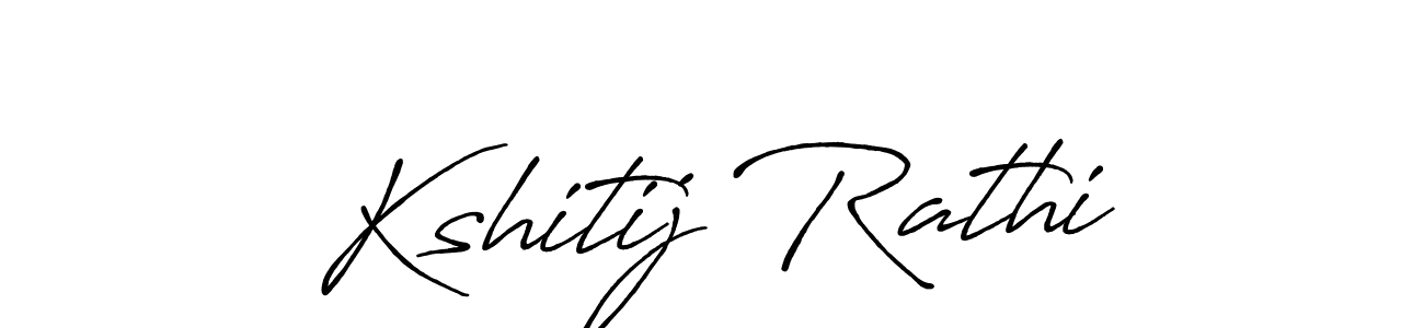 Also we have Kshitij Rathi name is the best signature style. Create professional handwritten signature collection using Antro_Vectra_Bolder autograph style. Kshitij Rathi signature style 7 images and pictures png