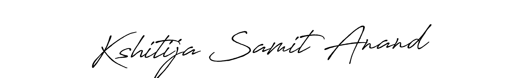 Use a signature maker to create a handwritten signature online. With this signature software, you can design (Antro_Vectra_Bolder) your own signature for name Kshitija Samit Anand. Kshitija Samit Anand signature style 7 images and pictures png