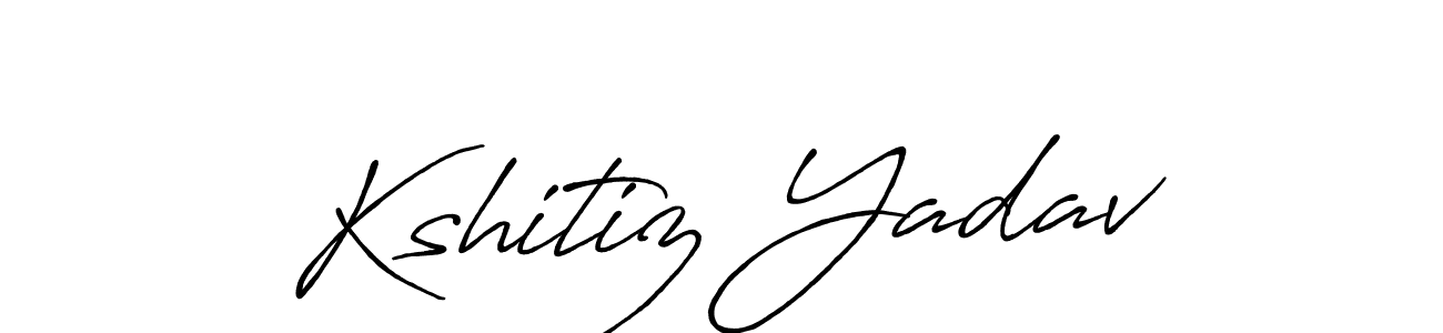 if you are searching for the best signature style for your name Kshitiz Yadav. so please give up your signature search. here we have designed multiple signature styles  using Antro_Vectra_Bolder. Kshitiz Yadav signature style 7 images and pictures png