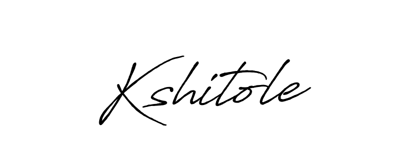 Design your own signature with our free online signature maker. With this signature software, you can create a handwritten (Antro_Vectra_Bolder) signature for name Kshitole. Kshitole signature style 7 images and pictures png