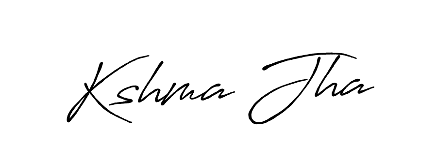 Similarly Antro_Vectra_Bolder is the best handwritten signature design. Signature creator online .You can use it as an online autograph creator for name Kshma Jha. Kshma Jha signature style 7 images and pictures png