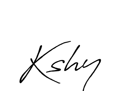 Once you've used our free online signature maker to create your best signature Antro_Vectra_Bolder style, it's time to enjoy all of the benefits that Kshy name signing documents. Kshy signature style 7 images and pictures png