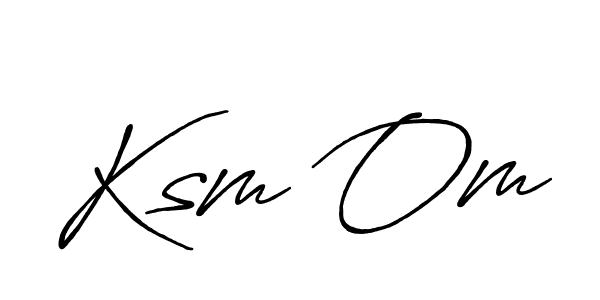 The best way (Antro_Vectra_Bolder) to make a short signature is to pick only two or three words in your name. The name Ksm Om include a total of six letters. For converting this name. Ksm Om signature style 7 images and pictures png