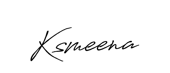 You should practise on your own different ways (Antro_Vectra_Bolder) to write your name (Ksmeena) in signature. don't let someone else do it for you. Ksmeena signature style 7 images and pictures png