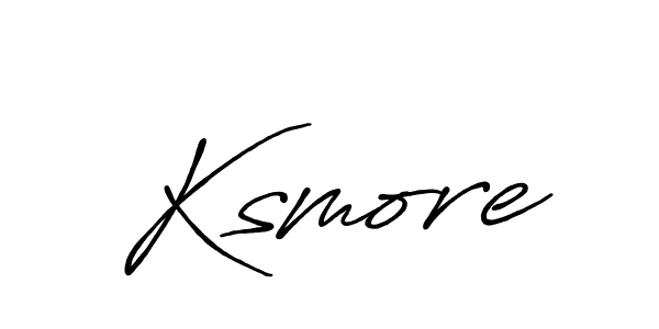 Make a short Ksmore signature style. Manage your documents anywhere anytime using Antro_Vectra_Bolder. Create and add eSignatures, submit forms, share and send files easily. Ksmore signature style 7 images and pictures png