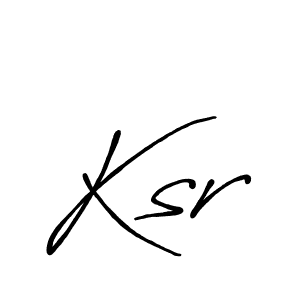 if you are searching for the best signature style for your name Ksr. so please give up your signature search. here we have designed multiple signature styles  using Antro_Vectra_Bolder. Ksr signature style 7 images and pictures png