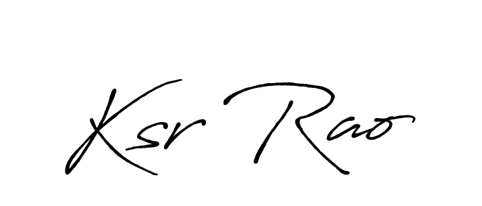 Best and Professional Signature Style for Ksr Rao. Antro_Vectra_Bolder Best Signature Style Collection. Ksr Rao signature style 7 images and pictures png