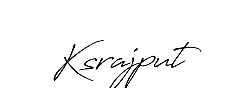 How to Draw Ksrajput signature style? Antro_Vectra_Bolder is a latest design signature styles for name Ksrajput. Ksrajput signature style 7 images and pictures png
