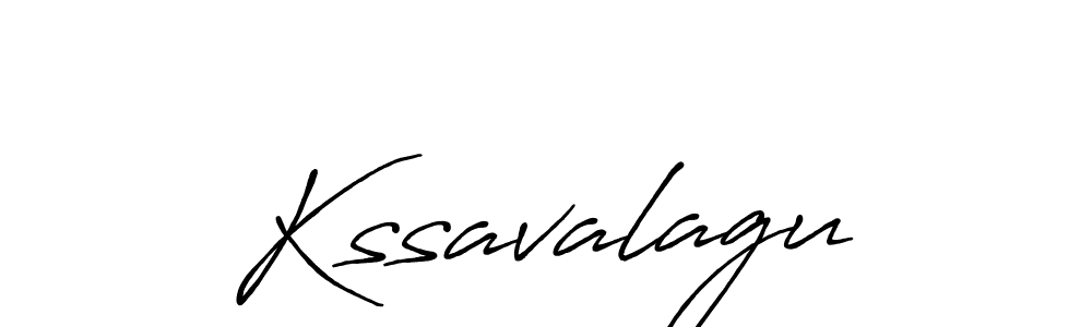 Use a signature maker to create a handwritten signature online. With this signature software, you can design (Antro_Vectra_Bolder) your own signature for name Kssavalagu. Kssavalagu signature style 7 images and pictures png