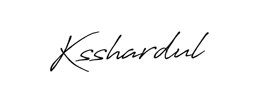 How to make Ksshardul name signature. Use Antro_Vectra_Bolder style for creating short signs online. This is the latest handwritten sign. Ksshardul signature style 7 images and pictures png