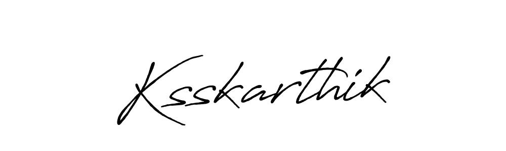 How to Draw Ksskarthik signature style? Antro_Vectra_Bolder is a latest design signature styles for name Ksskarthik. Ksskarthik signature style 7 images and pictures png