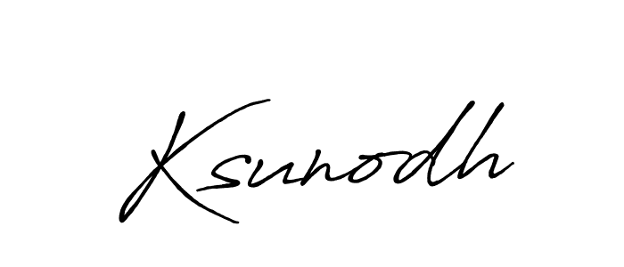Ksunodh stylish signature style. Best Handwritten Sign (Antro_Vectra_Bolder) for my name. Handwritten Signature Collection Ideas for my name Ksunodh. Ksunodh signature style 7 images and pictures png