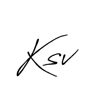 if you are searching for the best signature style for your name Ksv. so please give up your signature search. here we have designed multiple signature styles  using Antro_Vectra_Bolder. Ksv signature style 7 images and pictures png