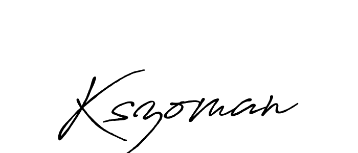 Best and Professional Signature Style for Kszoman. Antro_Vectra_Bolder Best Signature Style Collection. Kszoman signature style 7 images and pictures png