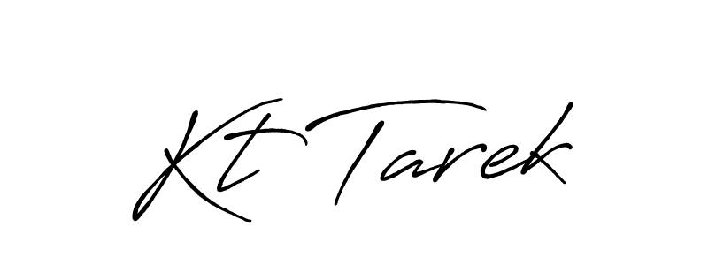 Make a beautiful signature design for name Kt Tarek. Use this online signature maker to create a handwritten signature for free. Kt Tarek signature style 7 images and pictures png