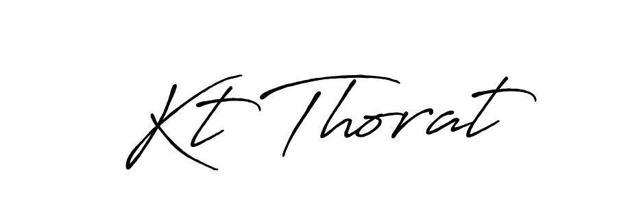 This is the best signature style for the Kt Thorat name. Also you like these signature font (Antro_Vectra_Bolder). Mix name signature. Kt Thorat signature style 7 images and pictures png