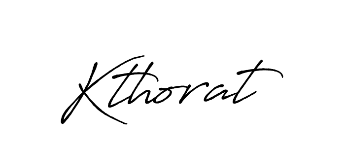 How to make Kthorat signature? Antro_Vectra_Bolder is a professional autograph style. Create handwritten signature for Kthorat name. Kthorat signature style 7 images and pictures png