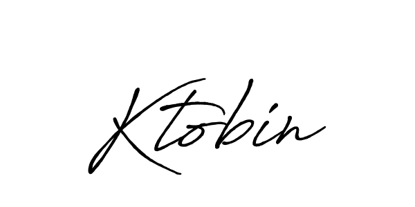 Make a beautiful signature design for name Ktobin. Use this online signature maker to create a handwritten signature for free. Ktobin signature style 7 images and pictures png