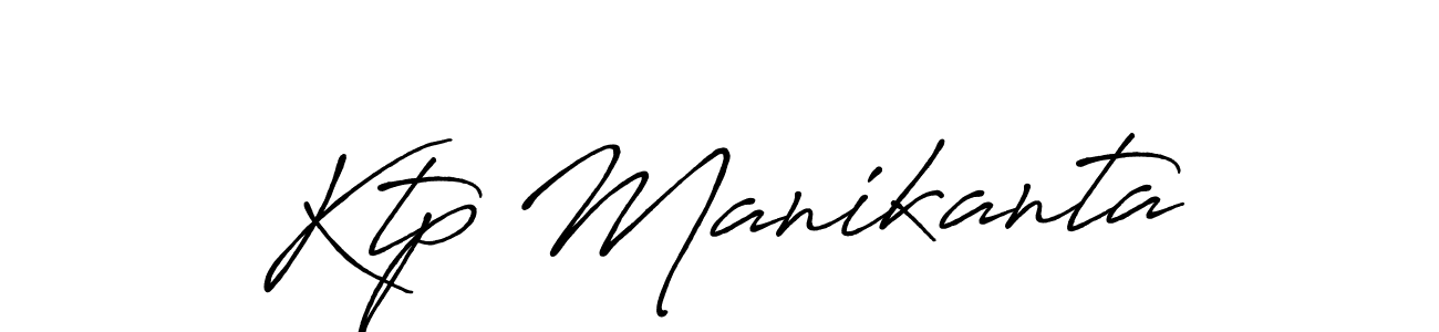 Antro_Vectra_Bolder is a professional signature style that is perfect for those who want to add a touch of class to their signature. It is also a great choice for those who want to make their signature more unique. Get Ktp Manikanta name to fancy signature for free. Ktp Manikanta signature style 7 images and pictures png