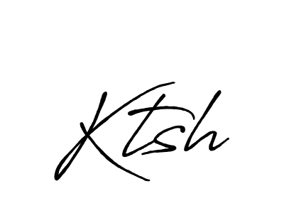 You should practise on your own different ways (Antro_Vectra_Bolder) to write your name (Ktsh) in signature. don't let someone else do it for you. Ktsh signature style 7 images and pictures png