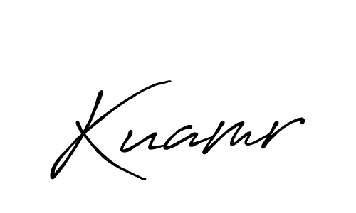 You should practise on your own different ways (Antro_Vectra_Bolder) to write your name (Kuamr) in signature. don't let someone else do it for you. Kuamr signature style 7 images and pictures png