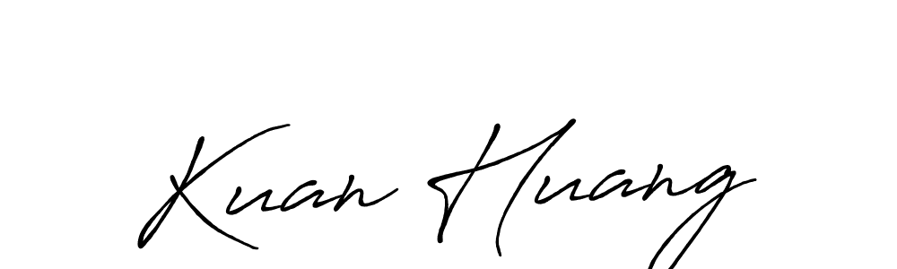 You should practise on your own different ways (Antro_Vectra_Bolder) to write your name (Kuan Huang) in signature. don't let someone else do it for you. Kuan Huang signature style 7 images and pictures png