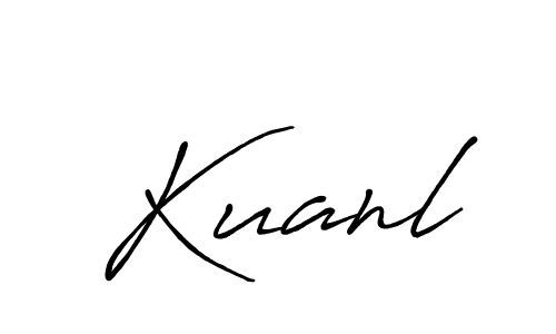Antro_Vectra_Bolder is a professional signature style that is perfect for those who want to add a touch of class to their signature. It is also a great choice for those who want to make their signature more unique. Get Kuanl name to fancy signature for free. Kuanl signature style 7 images and pictures png