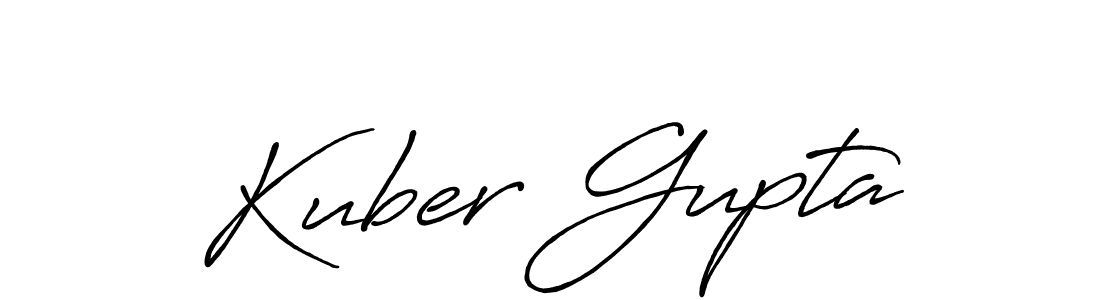 Once you've used our free online signature maker to create your best signature Antro_Vectra_Bolder style, it's time to enjoy all of the benefits that Kuber Gupta name signing documents. Kuber Gupta signature style 7 images and pictures png