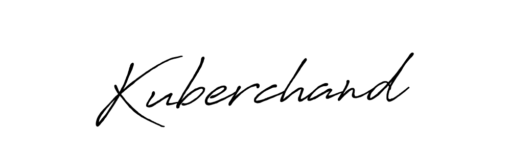 Kuberchand stylish signature style. Best Handwritten Sign (Antro_Vectra_Bolder) for my name. Handwritten Signature Collection Ideas for my name Kuberchand. Kuberchand signature style 7 images and pictures png