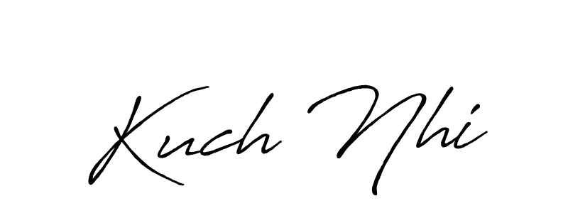 Best and Professional Signature Style for Kuch Nhi. Antro_Vectra_Bolder Best Signature Style Collection. Kuch Nhi signature style 7 images and pictures png
