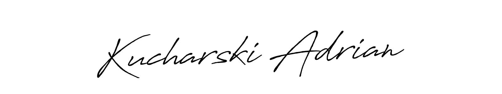 Make a beautiful signature design for name Kucharski Adrian. With this signature (Antro_Vectra_Bolder) style, you can create a handwritten signature for free. Kucharski Adrian signature style 7 images and pictures png