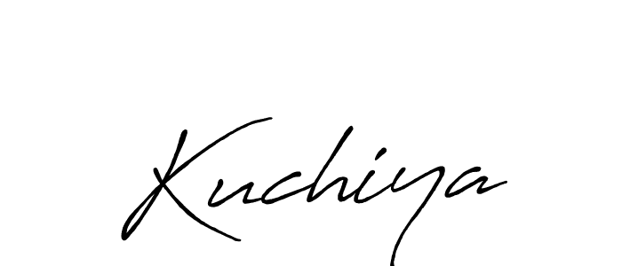 Kuchiya stylish signature style. Best Handwritten Sign (Antro_Vectra_Bolder) for my name. Handwritten Signature Collection Ideas for my name Kuchiya. Kuchiya signature style 7 images and pictures png