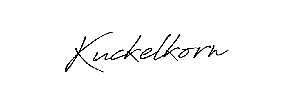 Use a signature maker to create a handwritten signature online. With this signature software, you can design (Antro_Vectra_Bolder) your own signature for name Kuckelkorn. Kuckelkorn signature style 7 images and pictures png