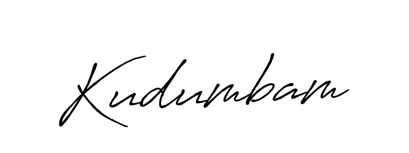 How to make Kudumbam name signature. Use Antro_Vectra_Bolder style for creating short signs online. This is the latest handwritten sign. Kudumbam signature style 7 images and pictures png