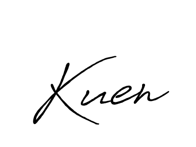 Make a short Kuen signature style. Manage your documents anywhere anytime using Antro_Vectra_Bolder. Create and add eSignatures, submit forms, share and send files easily. Kuen signature style 7 images and pictures png