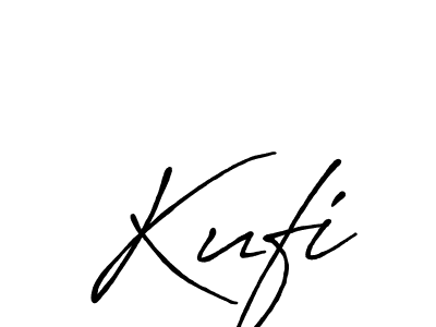 Also we have Kufi name is the best signature style. Create professional handwritten signature collection using Antro_Vectra_Bolder autograph style. Kufi signature style 7 images and pictures png