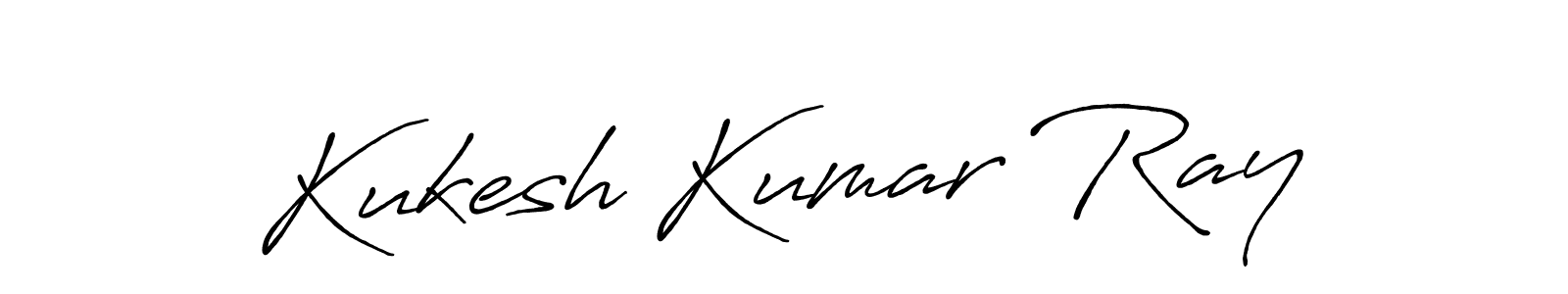 The best way (Antro_Vectra_Bolder) to make a short signature is to pick only two or three words in your name. The name Kukesh Kumar Ray include a total of six letters. For converting this name. Kukesh Kumar Ray signature style 7 images and pictures png